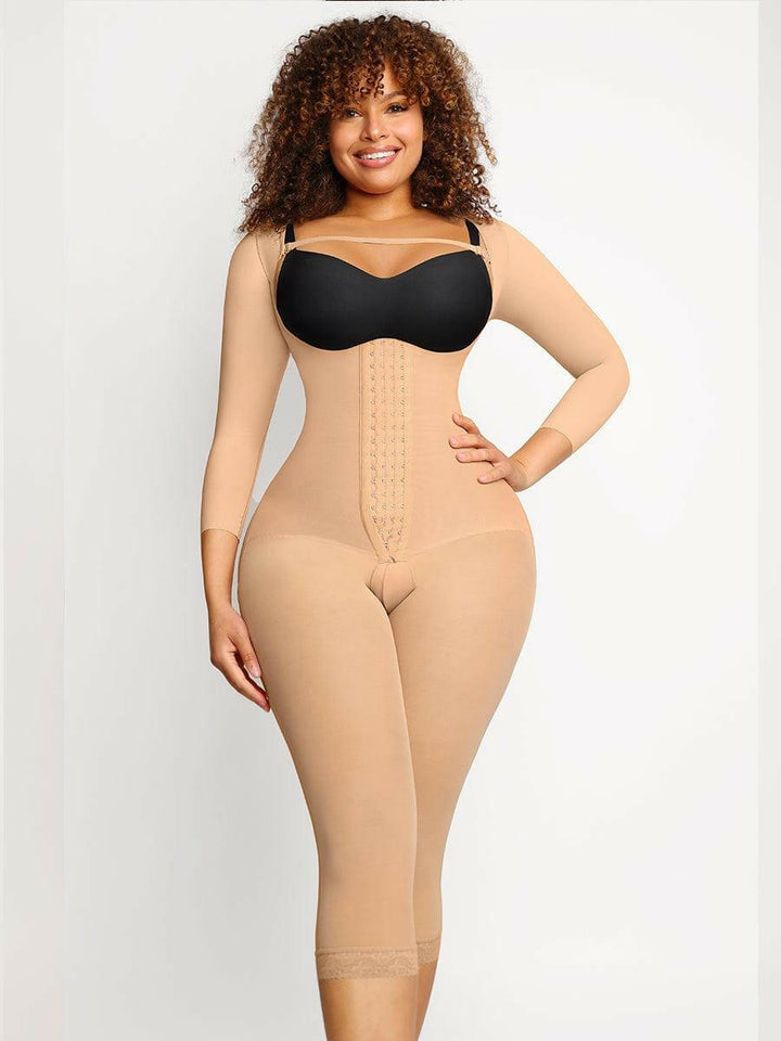 Wholesale U-shaped Free Cutting Cuff Design Postsurgical Breast Support Butt Lifting Fajas