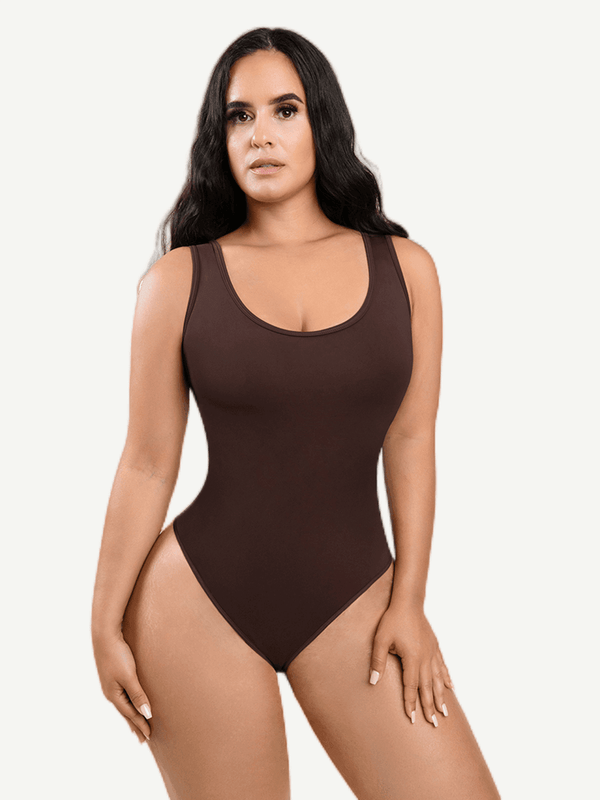 Wholesale Tank Top Thong Bodysuit Abdominal Breathable Can be Worn Outside