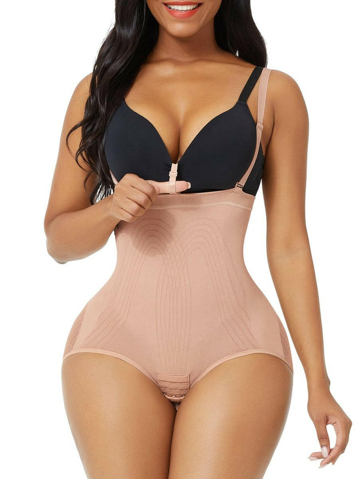 Wholesale Plus Size Seamless Shapewear Bodysuit Anti-Slip Stretchy