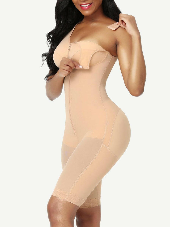 Wholesale Best Fajas Body Shaper Lace Open Crotch Flatten Tummy