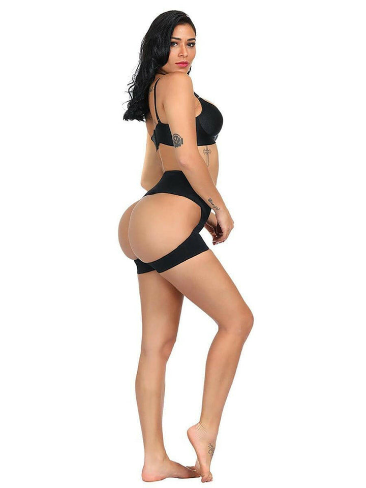 Wholesale Black Open Butt Lift Panty Butt Sculpting shaperwear