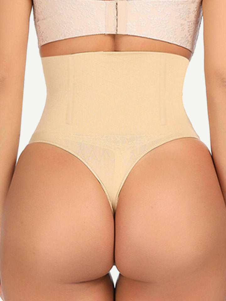 Wholesale Seamless 4 Steel Bones Shapewear Thong Natural Shaping