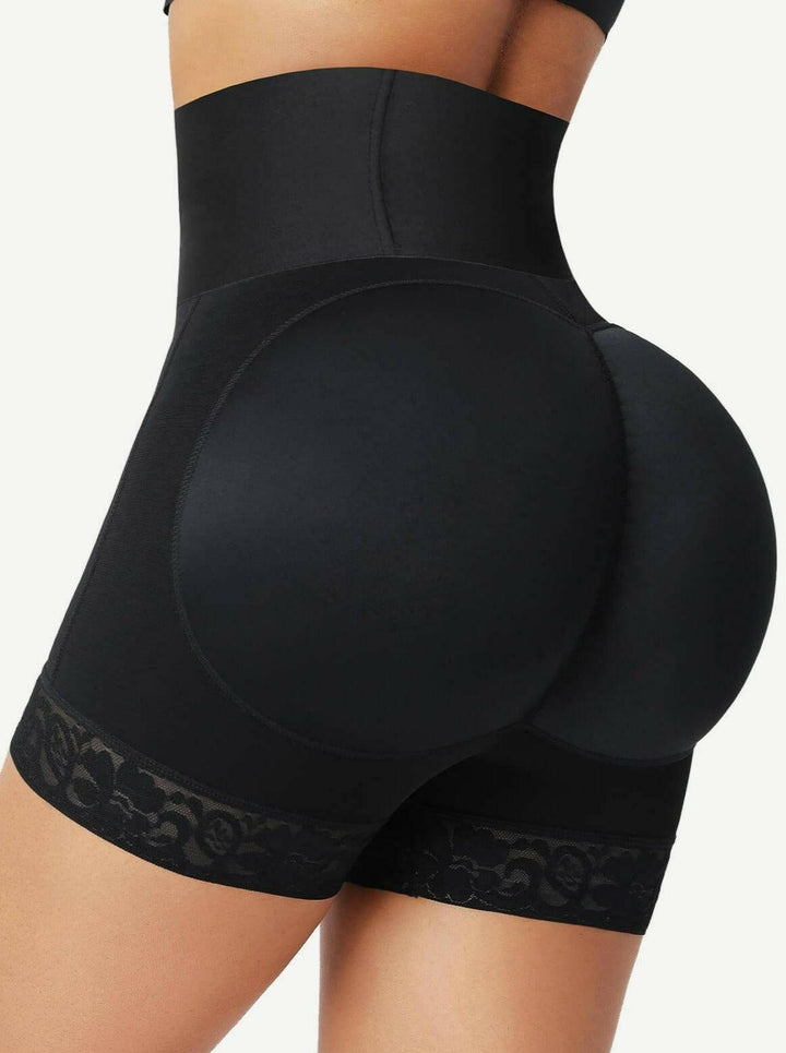 Wholesale Elastic Waist Trainer Shorts Abdomen Tightening Butt Lifting