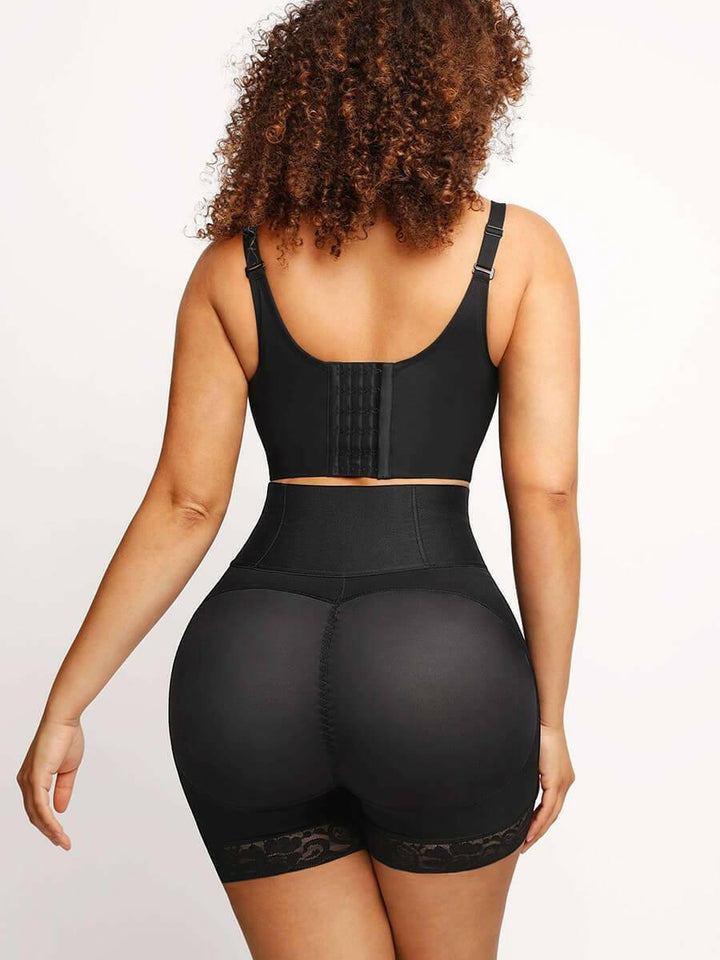 Butt Lifter Tummy Control High Waisted Mid Thigh Shaper Shorts