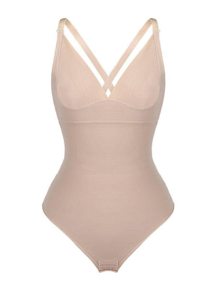 Wholesale Curve Creator Breathable Sexy Adjustable Strap Solid Color Full Body Shaper Shaperwear