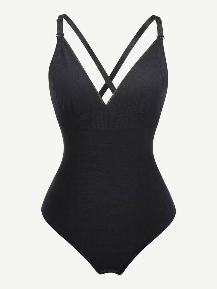 Wholesale Curve Creator Breathable Sexy Adjustable Strap Solid Color Full Body Shaper Shaperwear