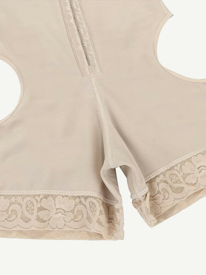 Wholesale Flawlessly High Waist Open Butt Shapewear Shorts Stretchy