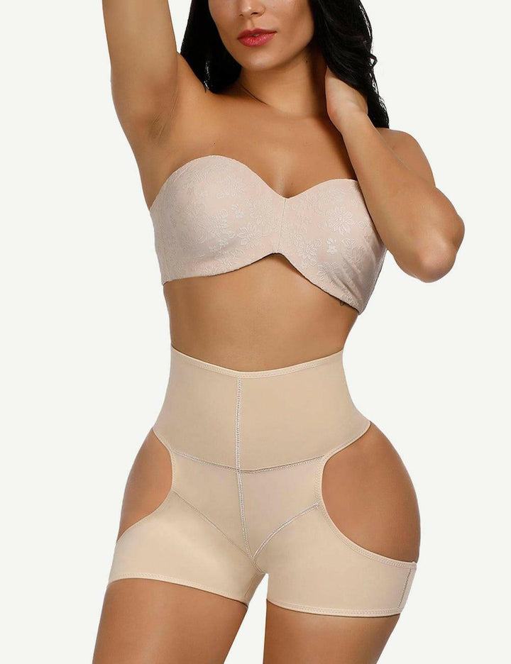 Wholesale Black Open Butt Lift Panty Butt Sculpting shaperwear