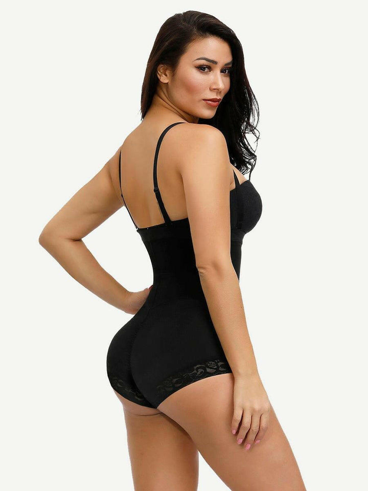 Wholesale Body-Hugging High Waist Hook Front Plus Size Bodysuit Shape Medium Control Shapewear