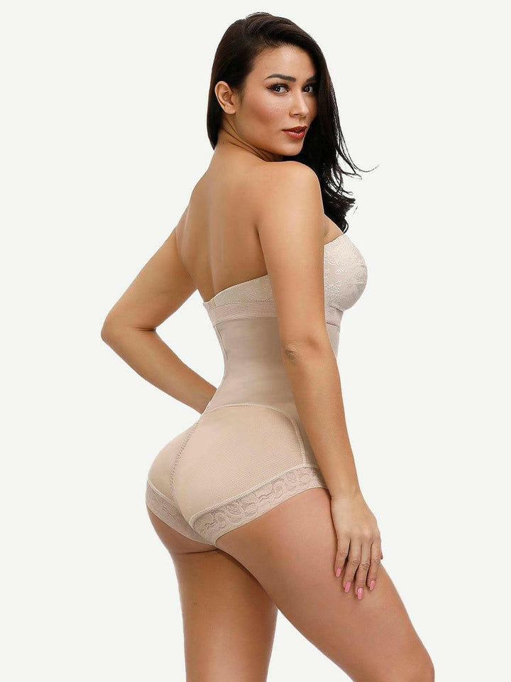 Wholesale Body-Hugging High Waist Hook Front Plus Size Bodysuit Shape Medium Control Shapewear