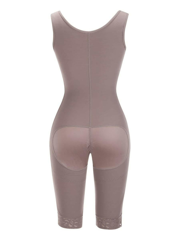 Wholesale Ultimate Stretch Nude Hooks Crotchless Unpadded Big Size Fajas Bodysuit